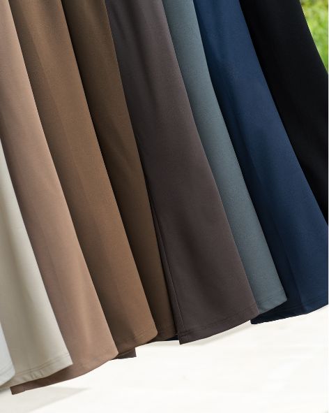 Heaven Lights - Lora Flare Pants - Muslim Women's Cutbray Long Pants