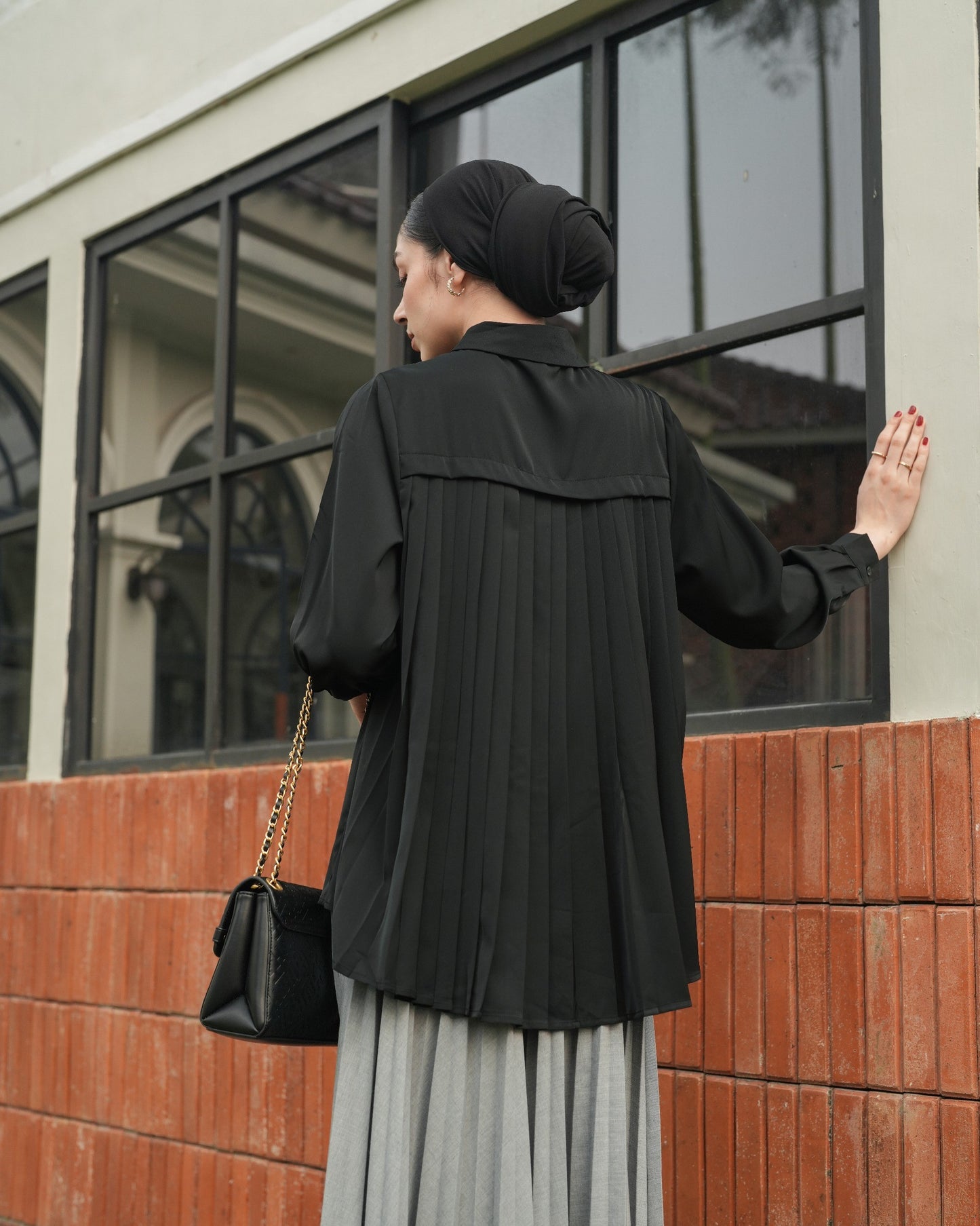 Gianni Pleats Shirt