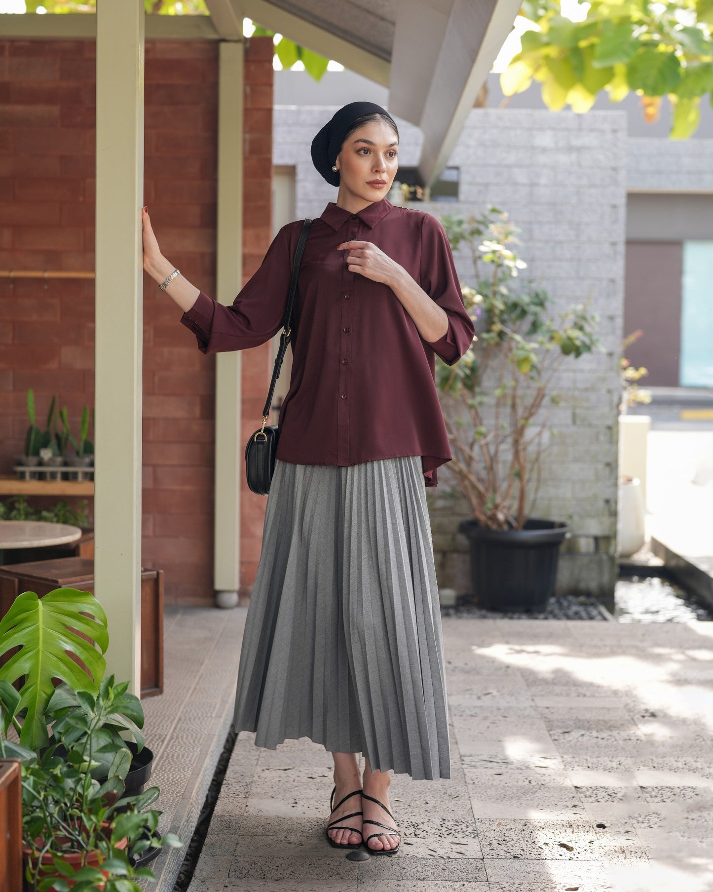 Gianni Pleats Shirt