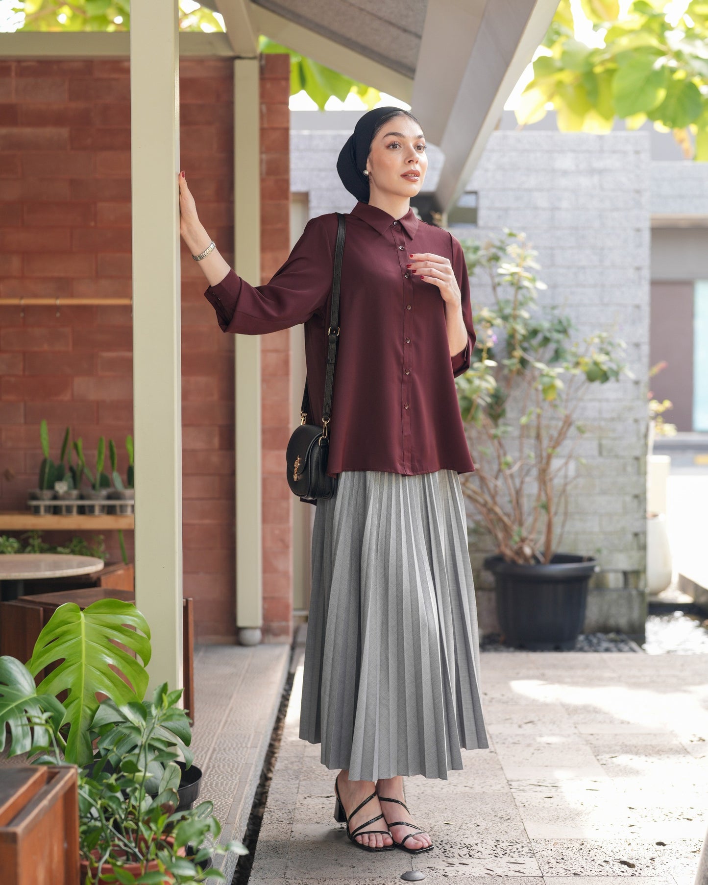 Gianni Pleats Shirt