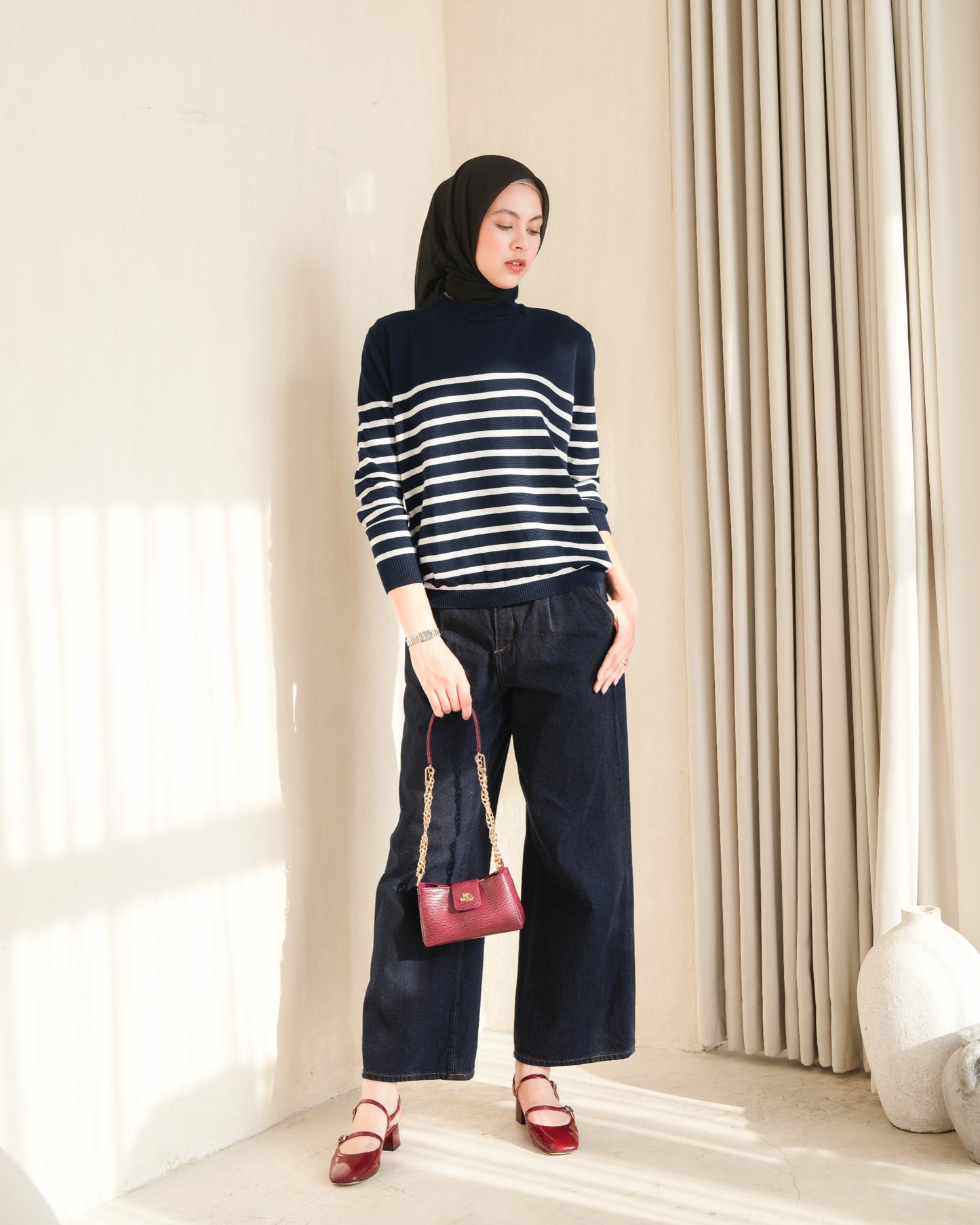 Cotton Stripe Knitwear
