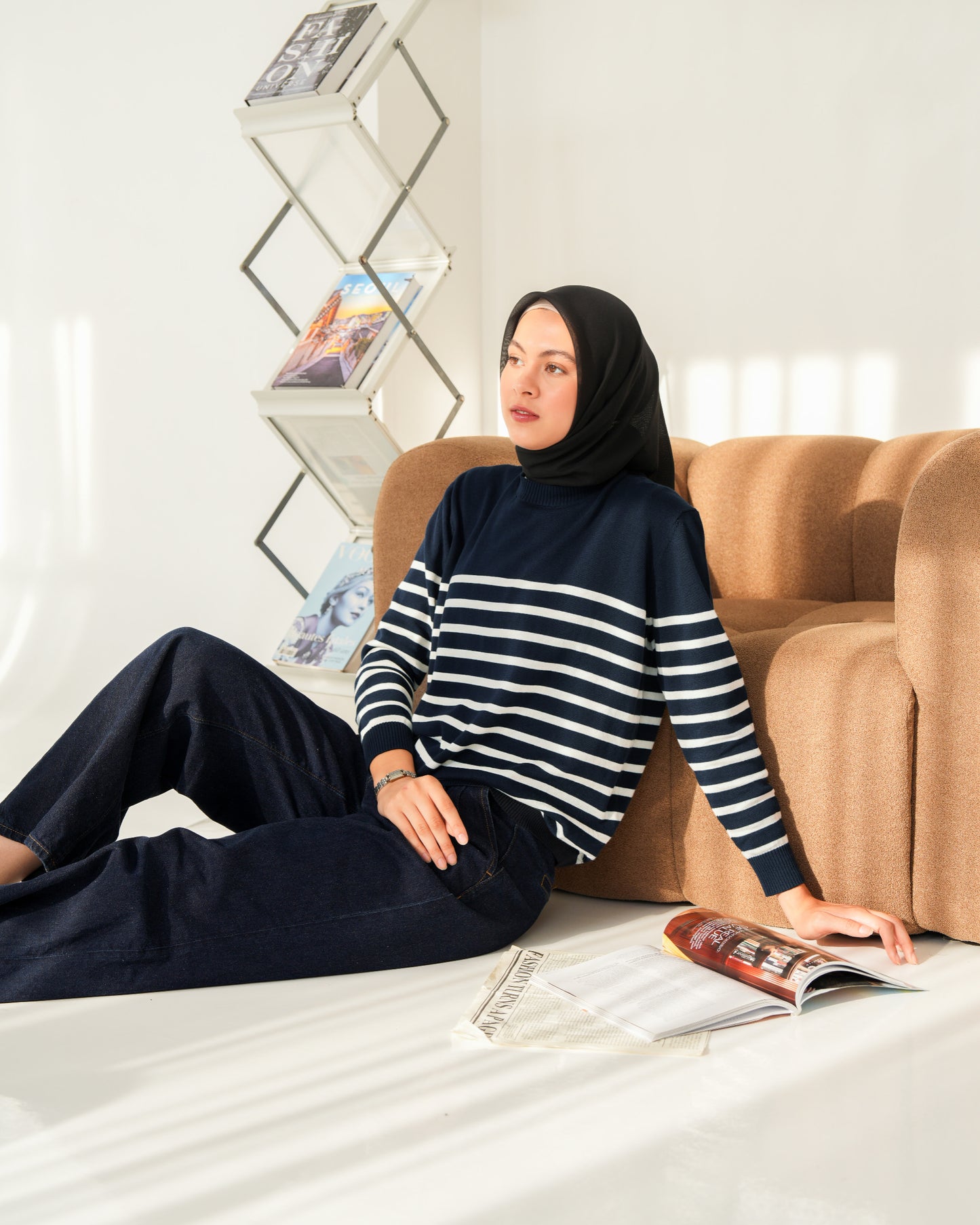 Cotton Stripe Knitwear