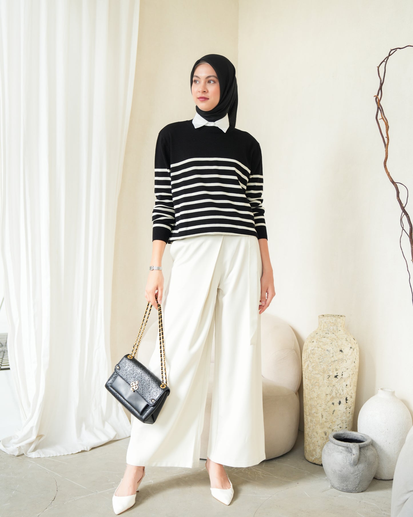 Cotton Stripe Knitwear