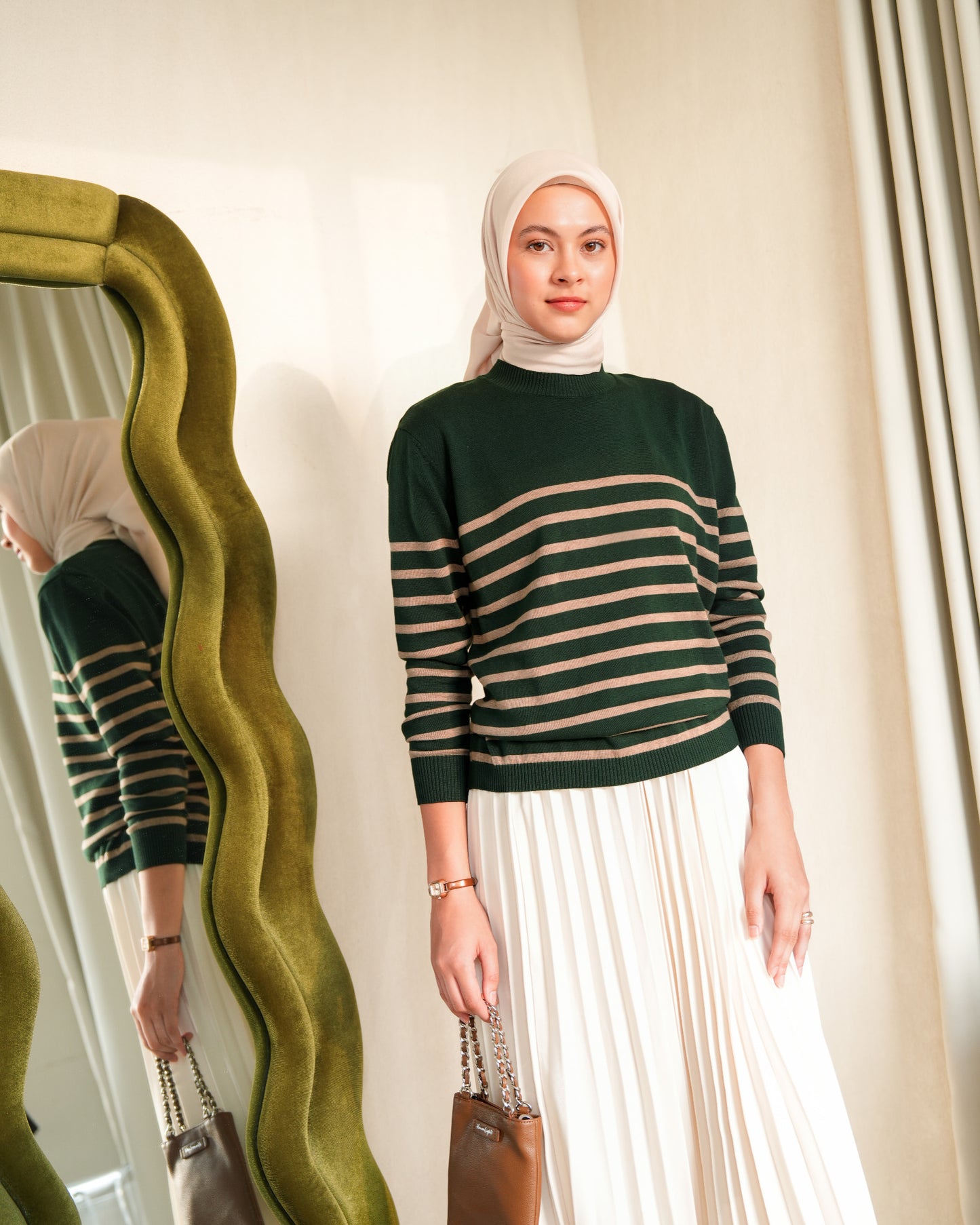 Cotton Stripe Knitwear