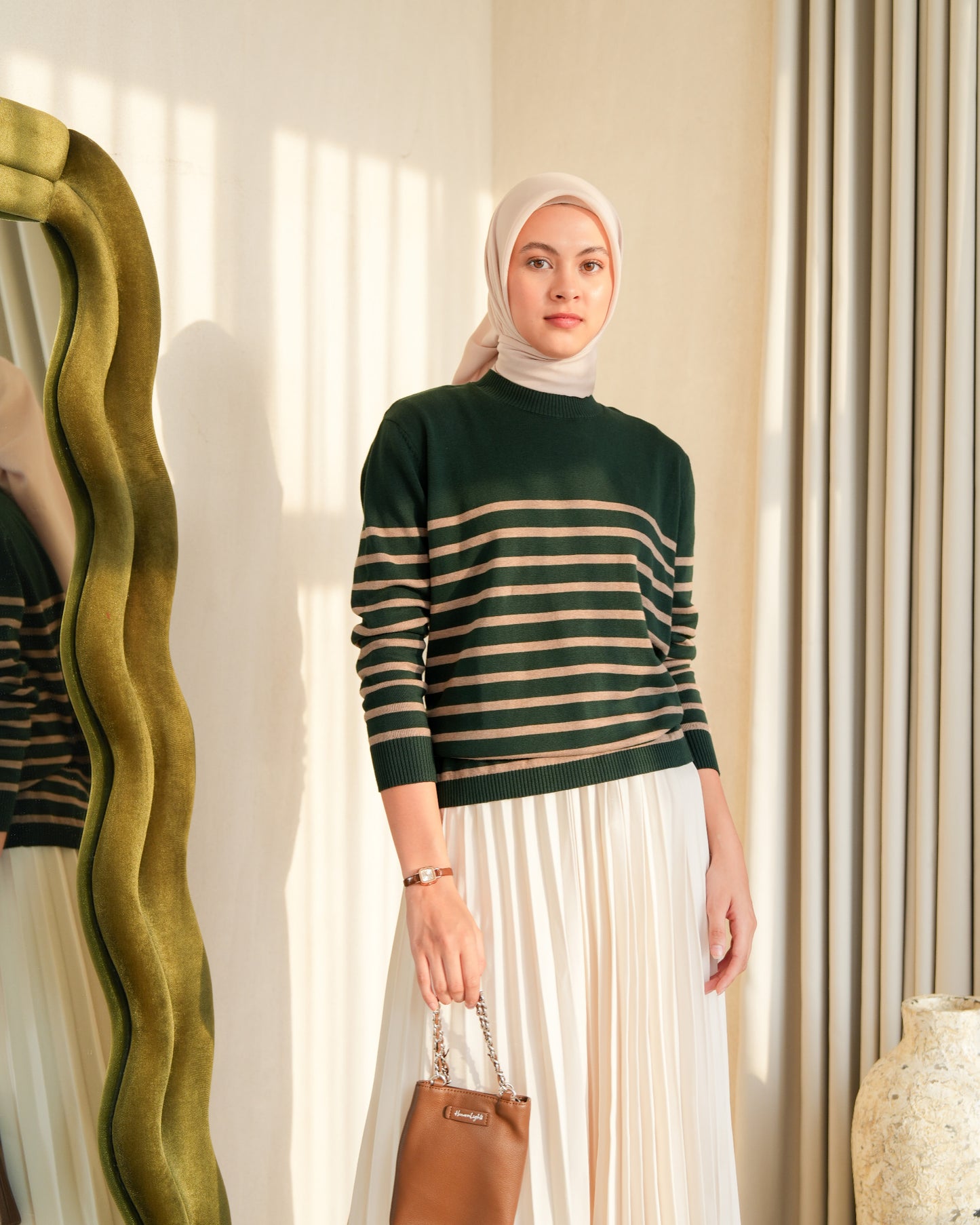 Cotton Stripe Knitwear