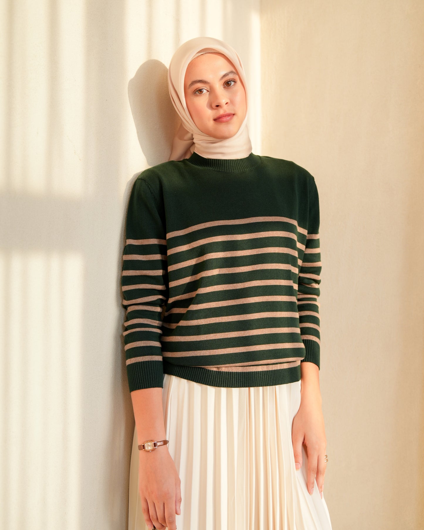 Cotton Stripe Knitwear