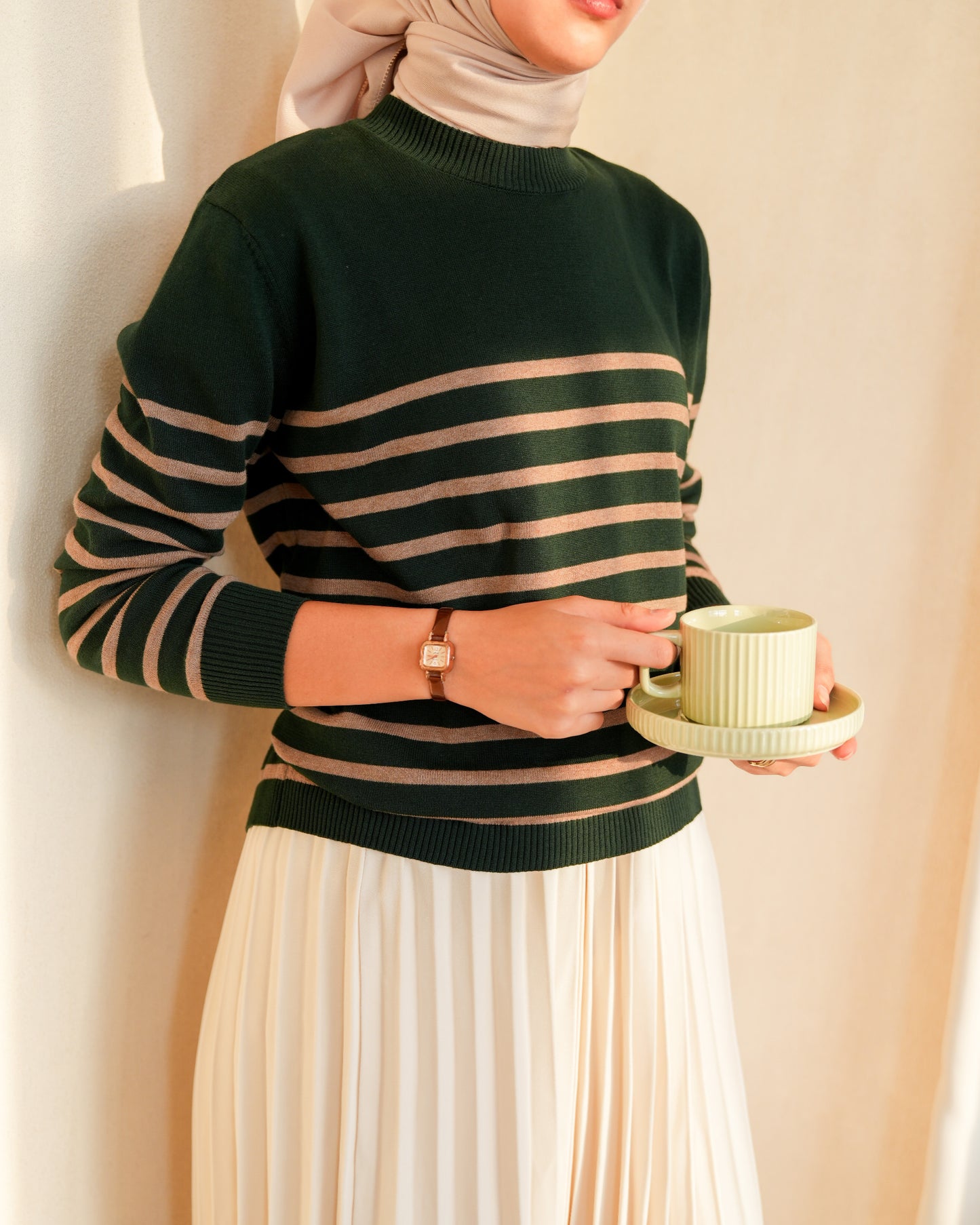 Cotton Stripe Knitwear