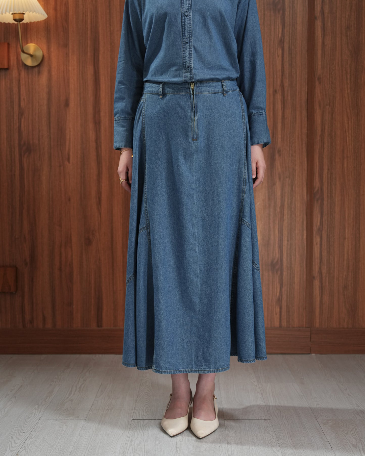 Emma Denim Skirt