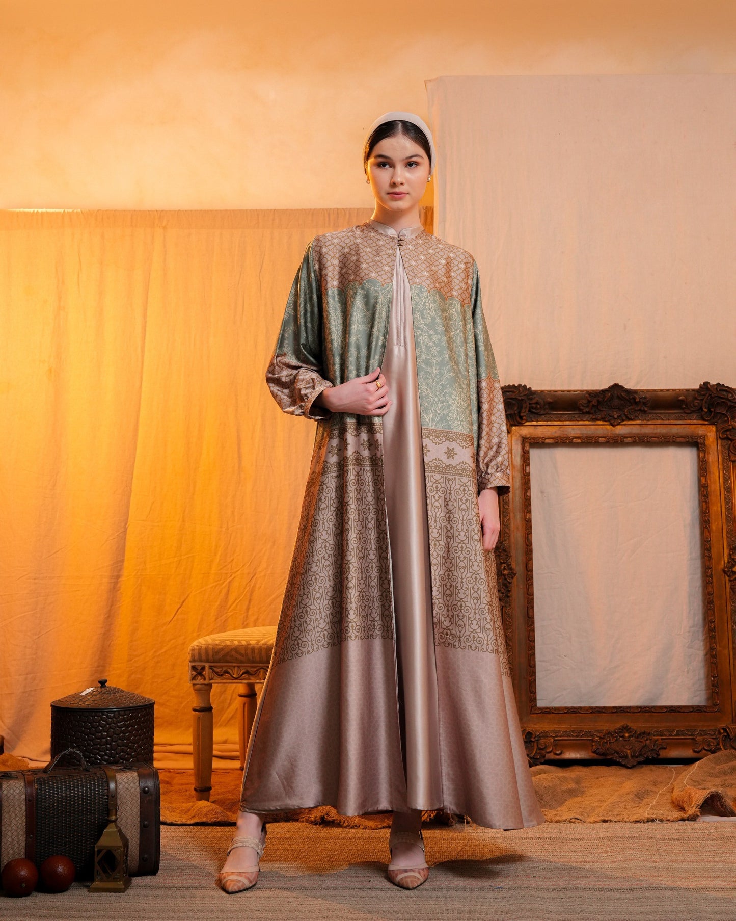 Mahira One Set Outer & Inner Dress