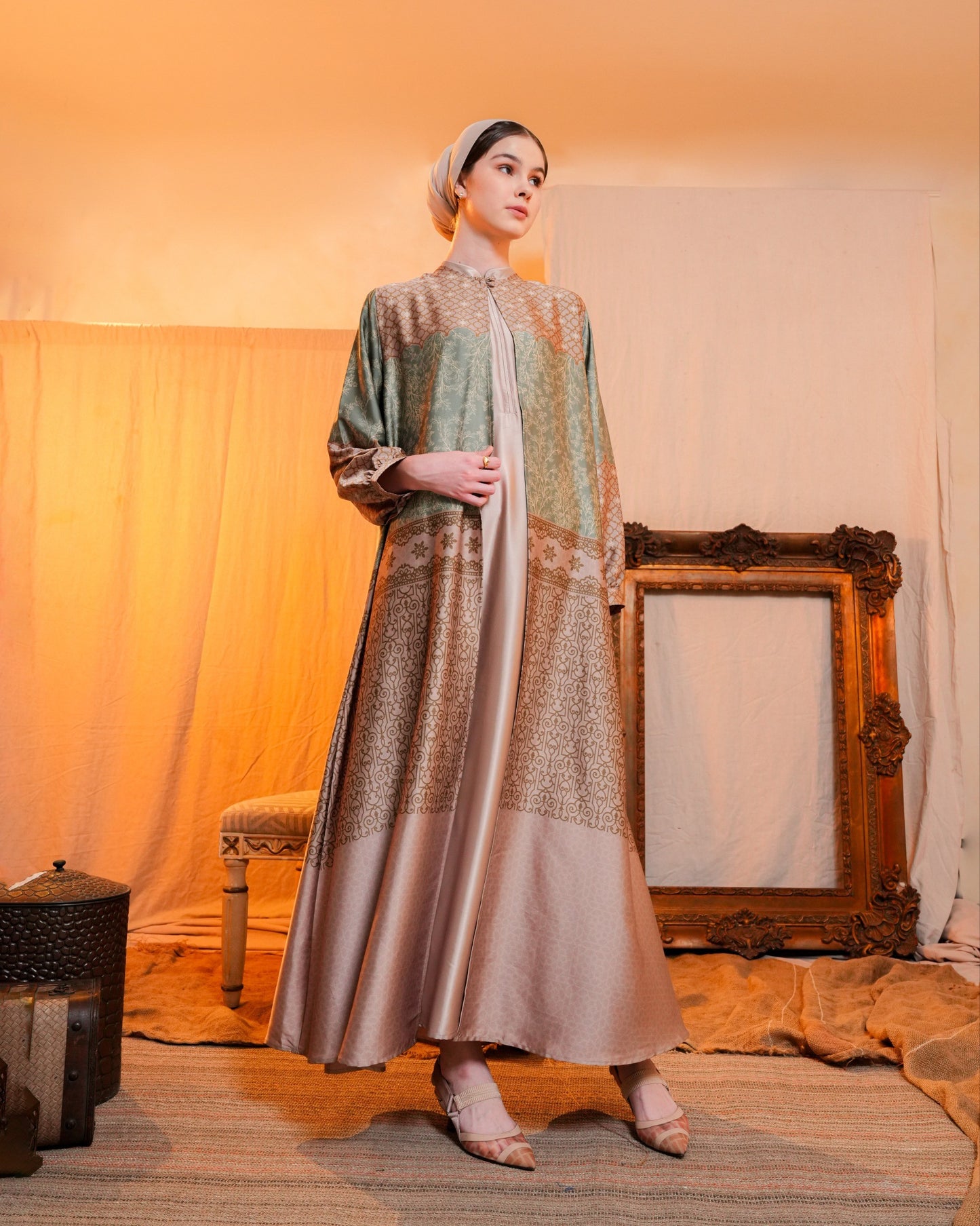Mahira One Set Outer & Inner Dress