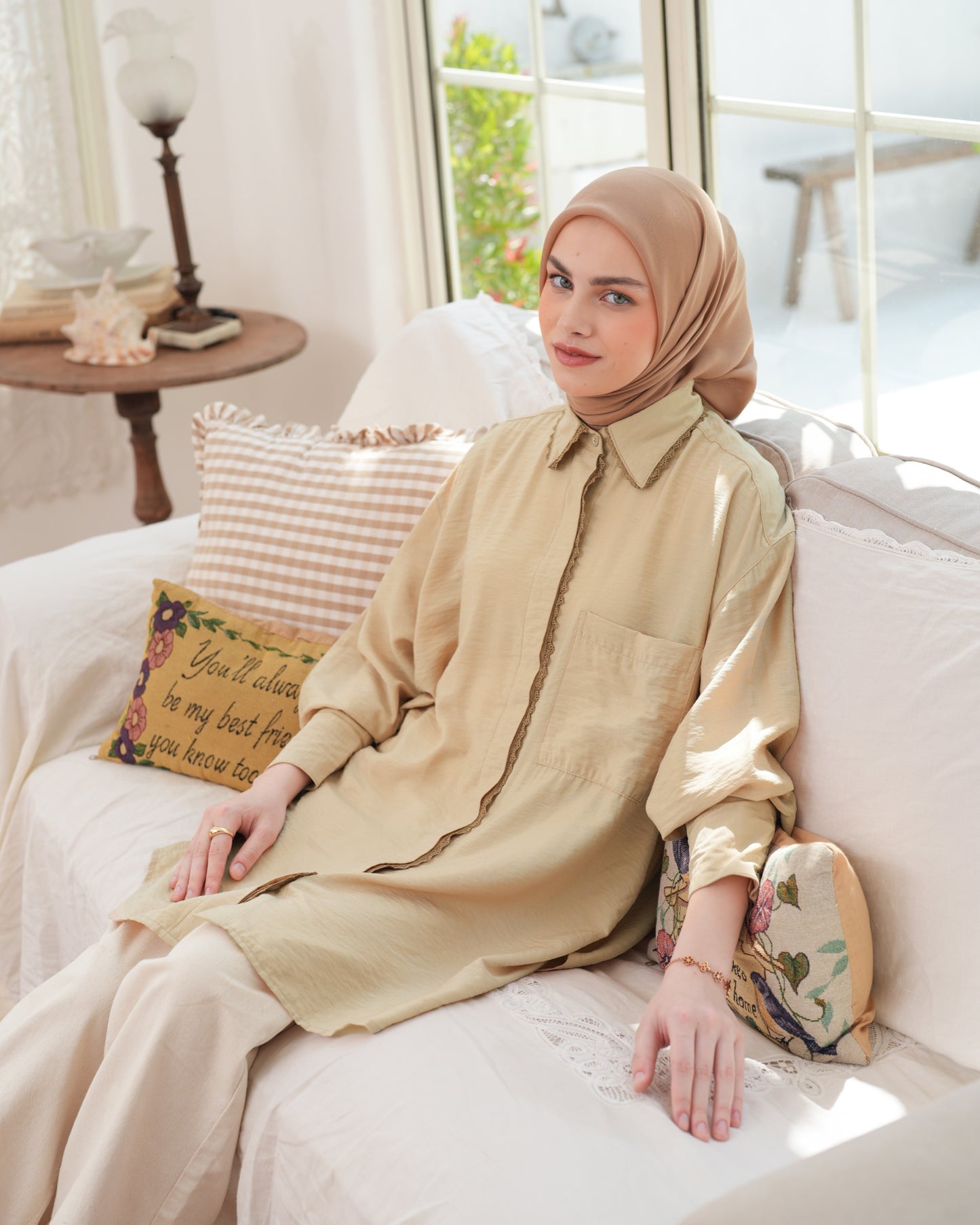 Hanifa Long Shirt