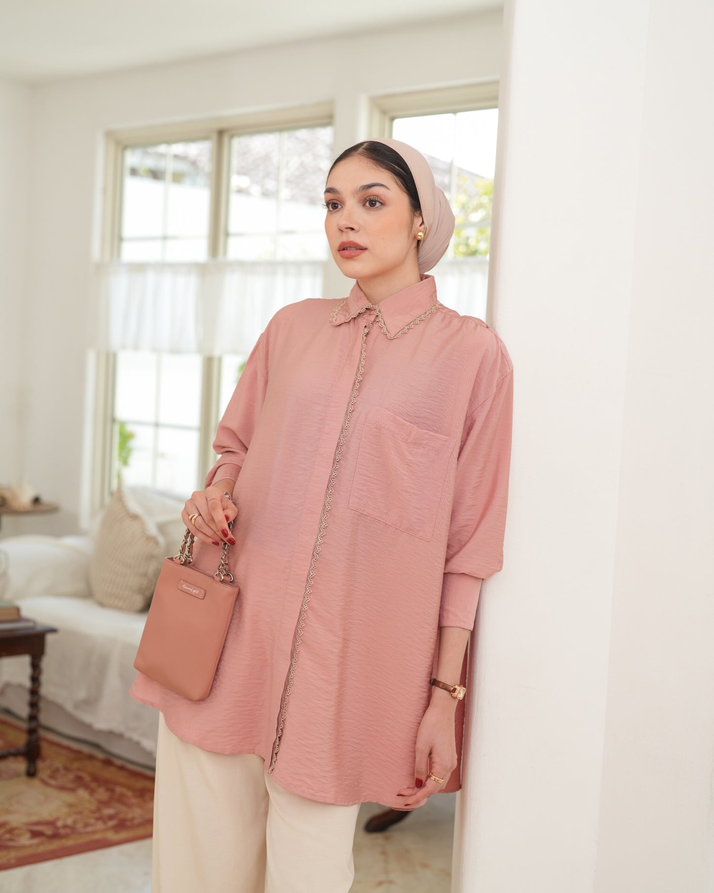 Hanifa Long Shirt