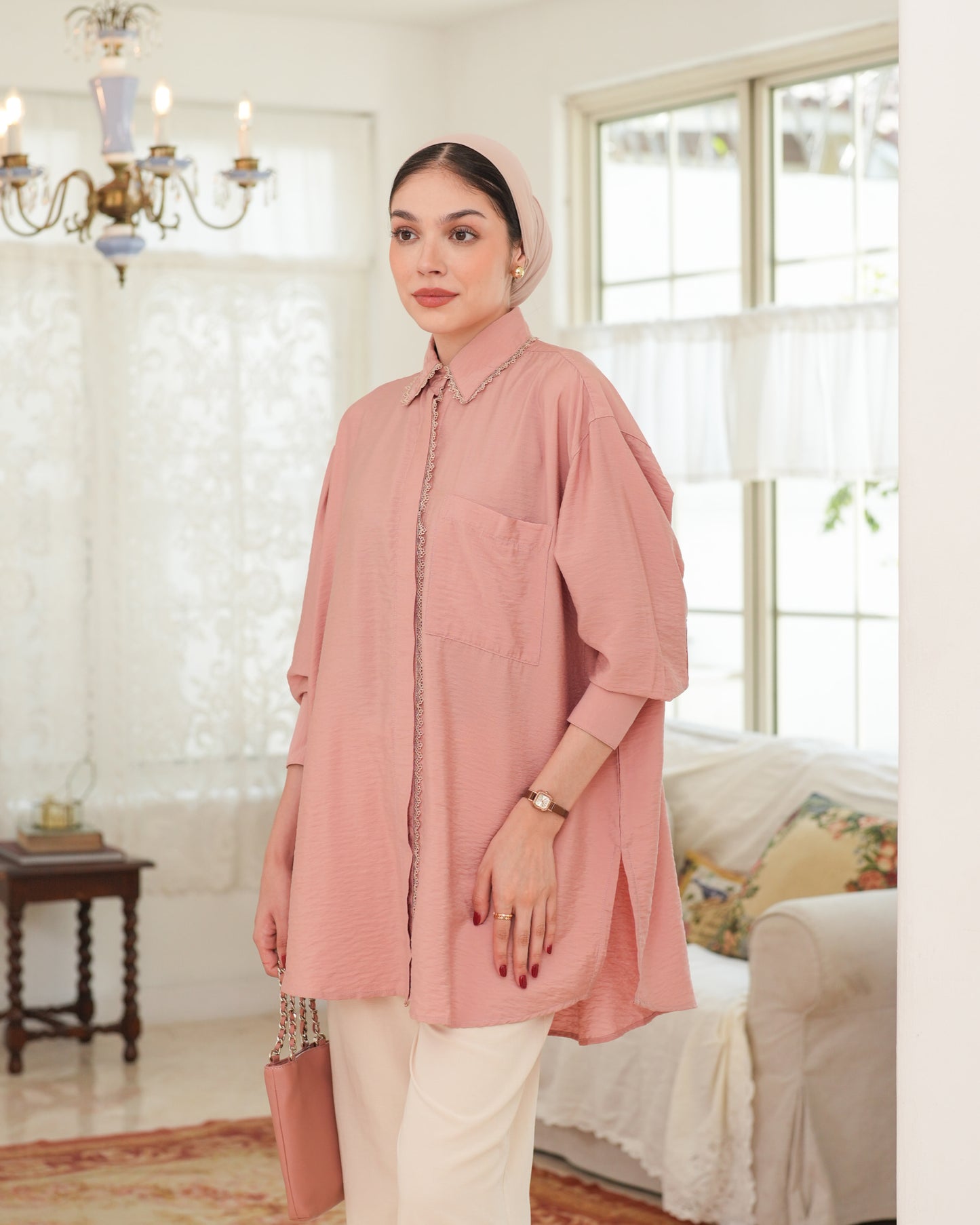 Hanifa Long Shirt
