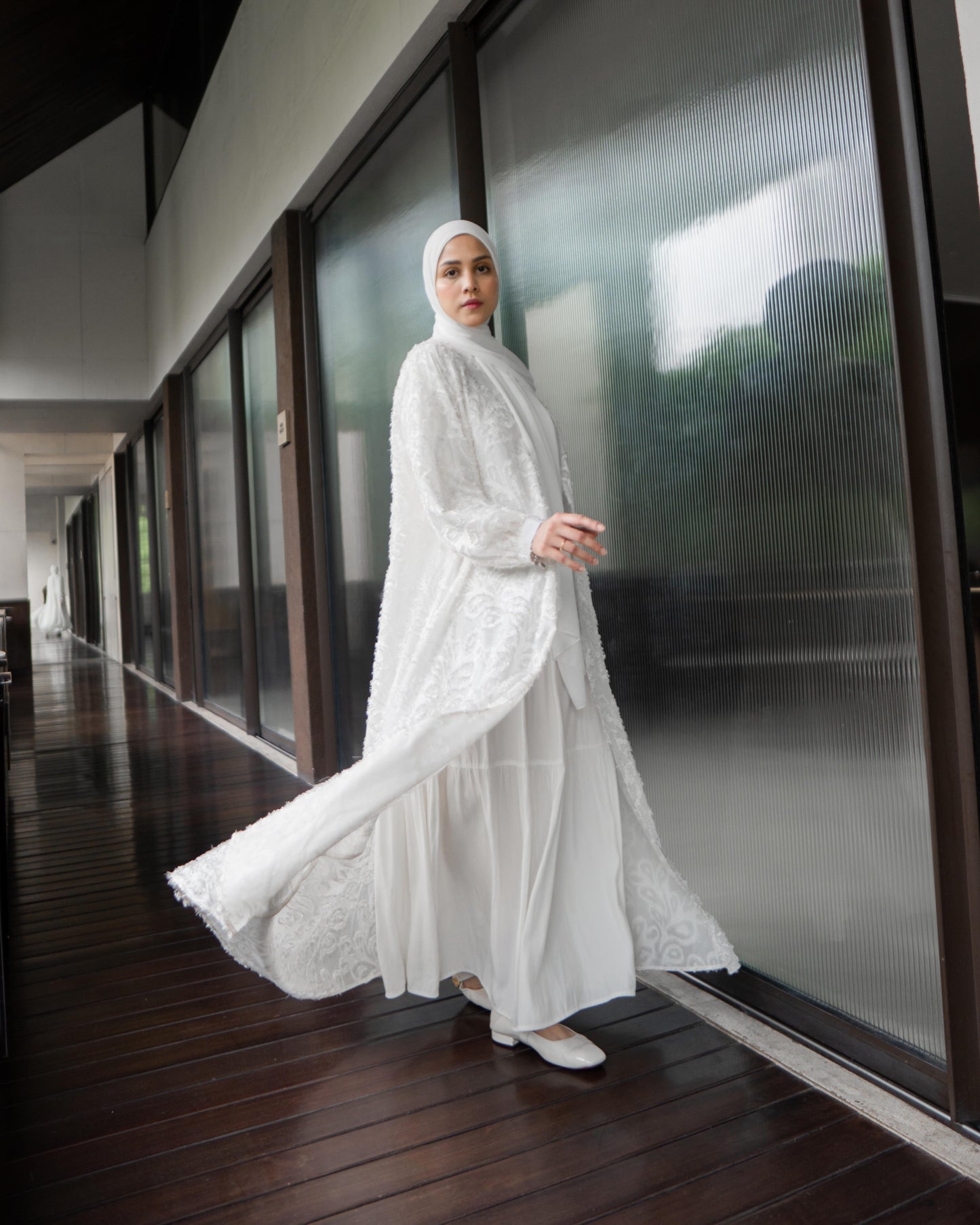 Jameela Outer Dress Privé Broken White