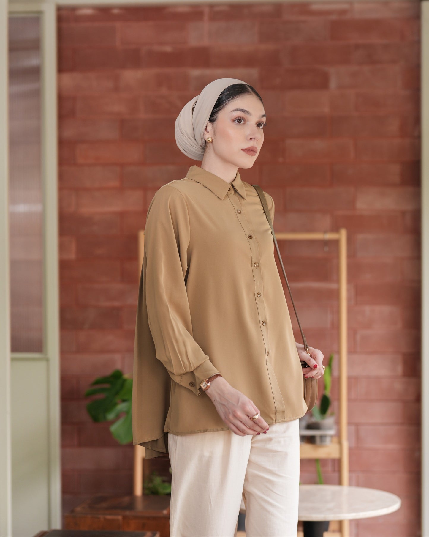 Gianni Pleats Shirt