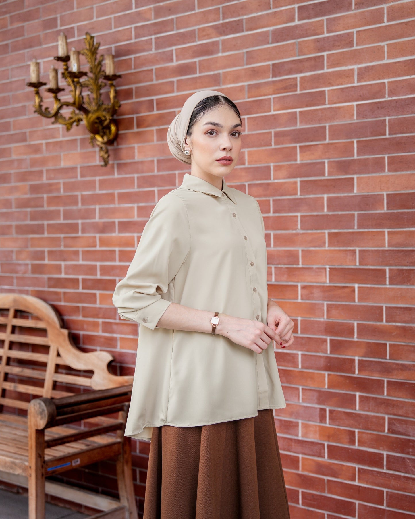Gianni Pleats Shirt