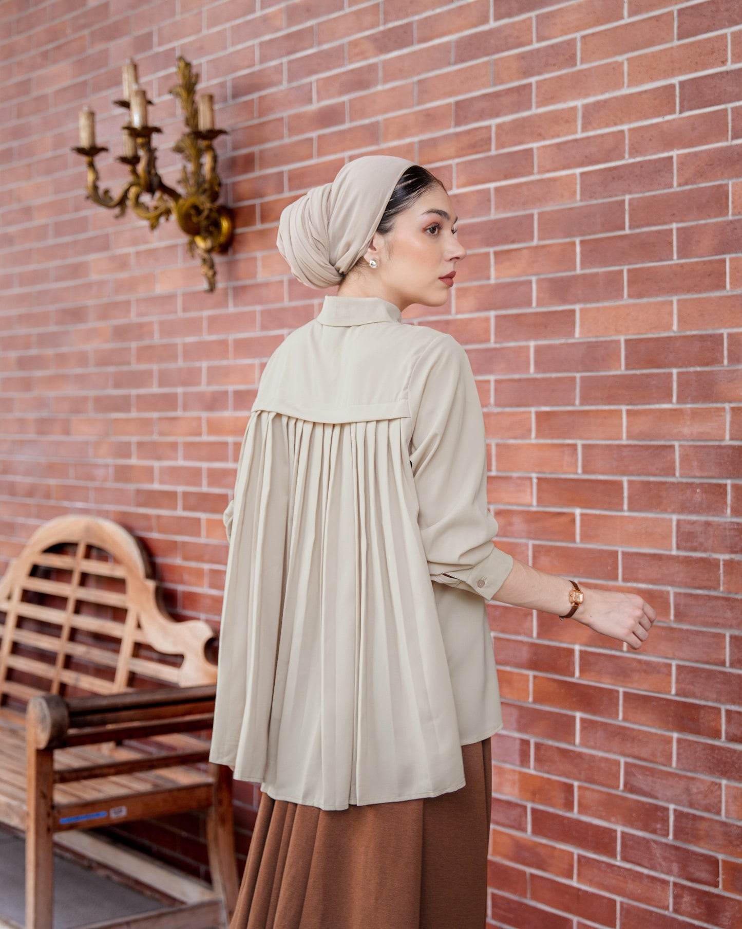 Gianni Pleats Shirt