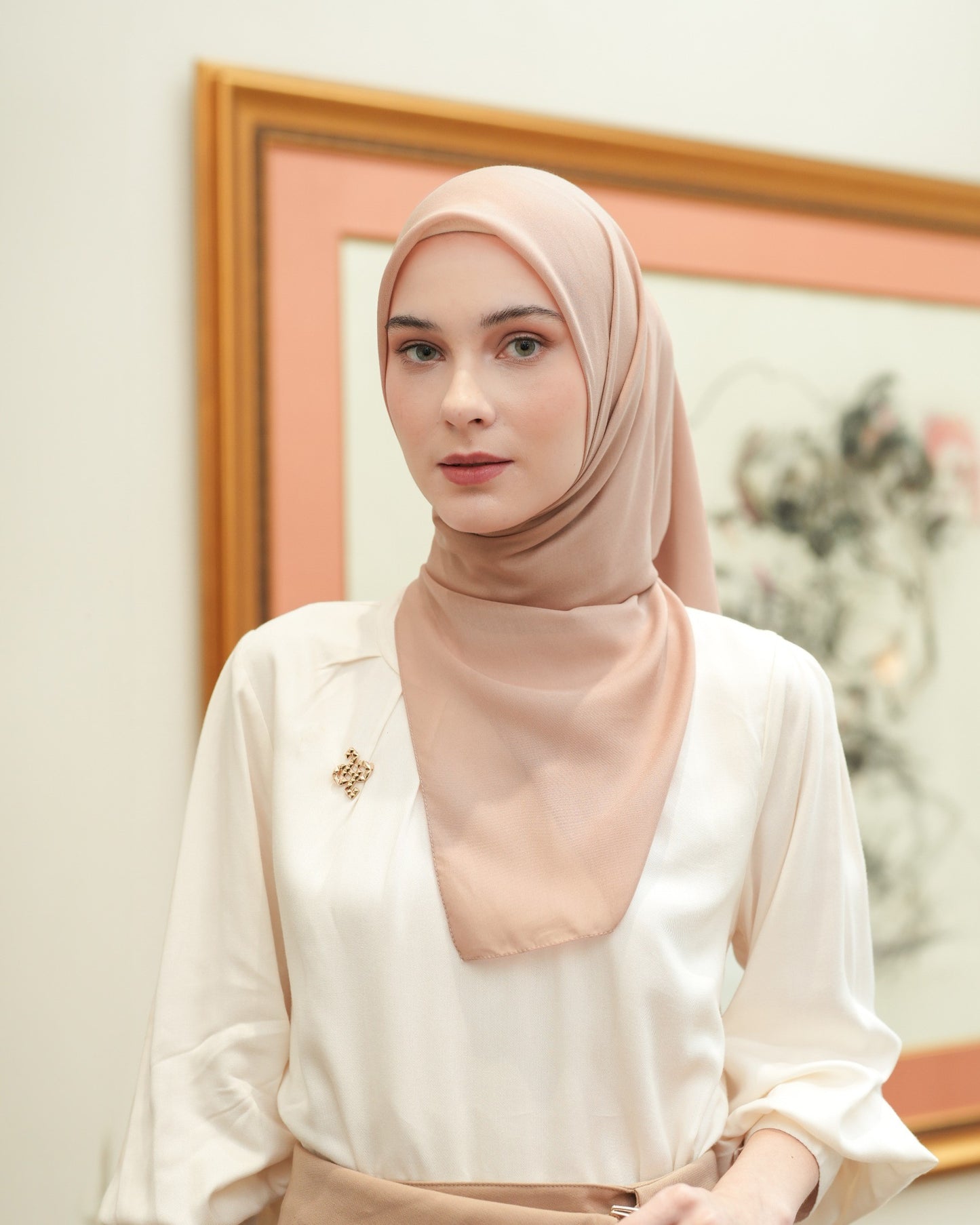 Heaven Lights - Voal Plain - Plain Square Voal Hijab