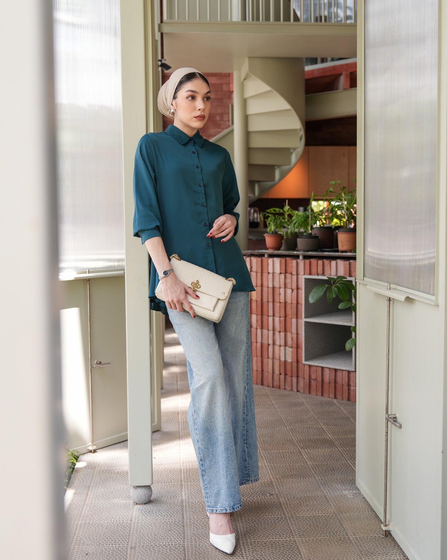 Gianni Pleats Shirt