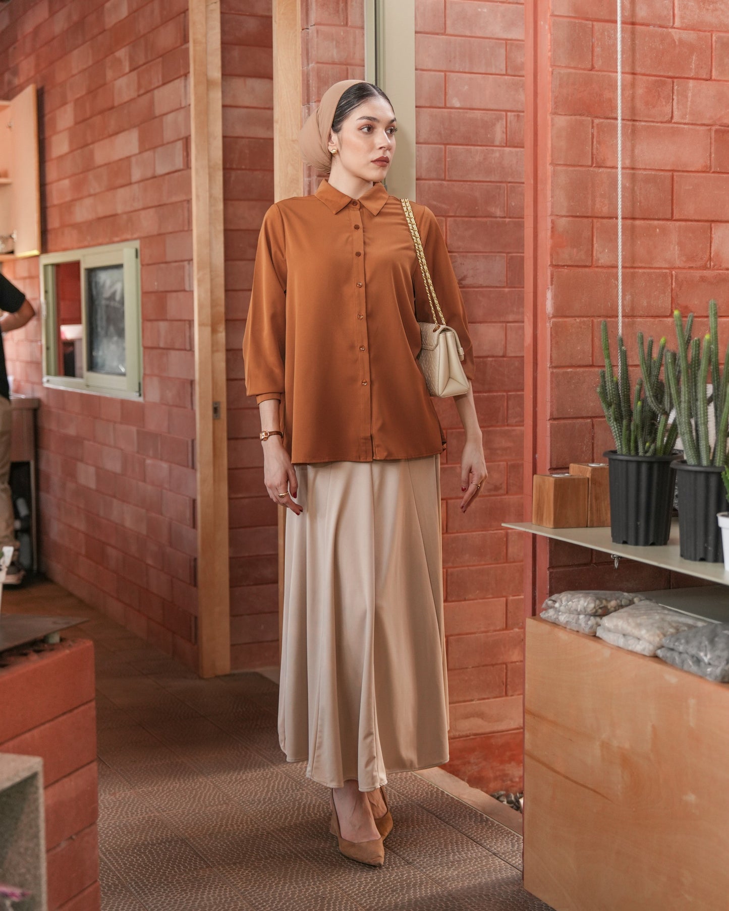 Gianni Pleats Shirt