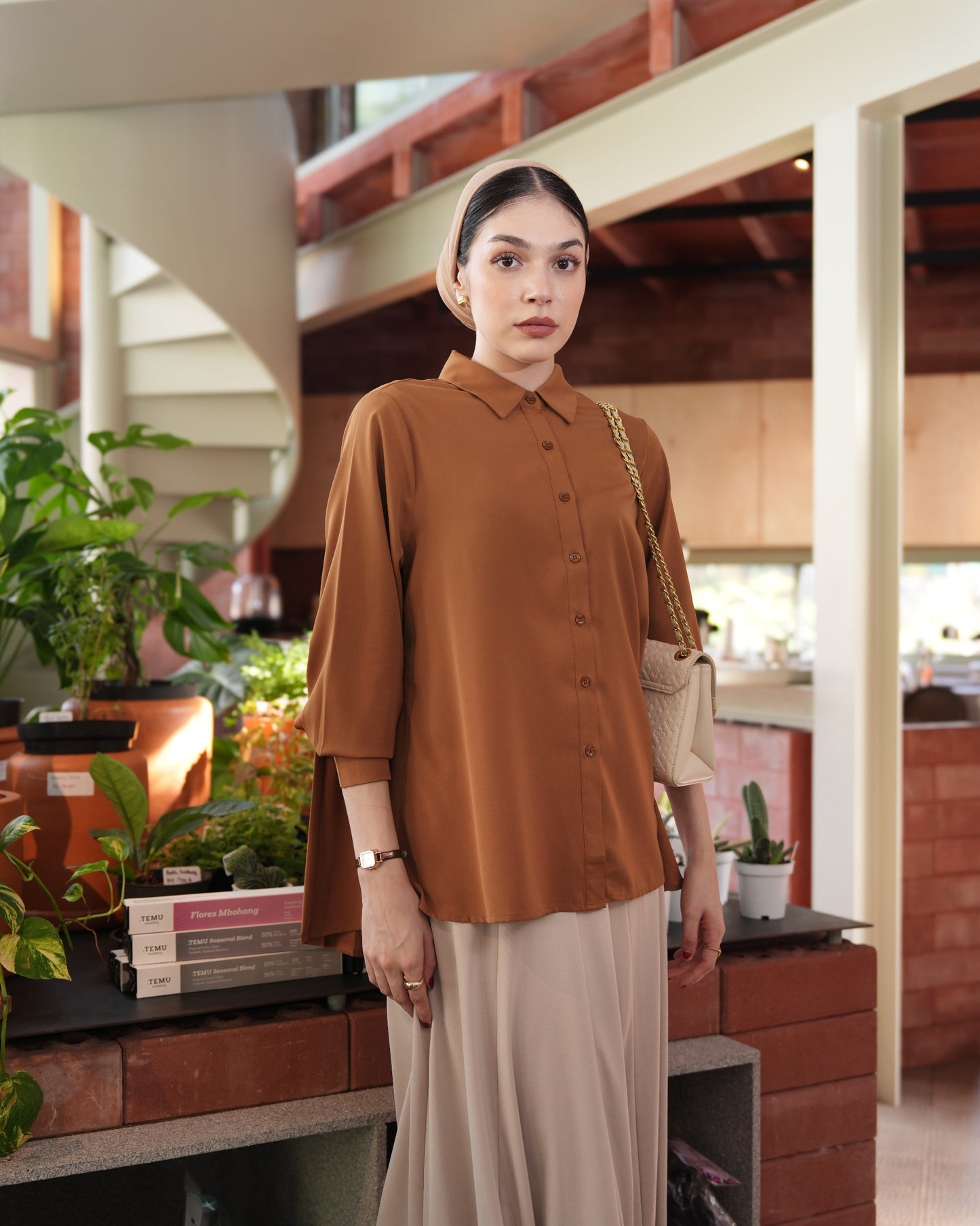Gianni Pleats Shirt