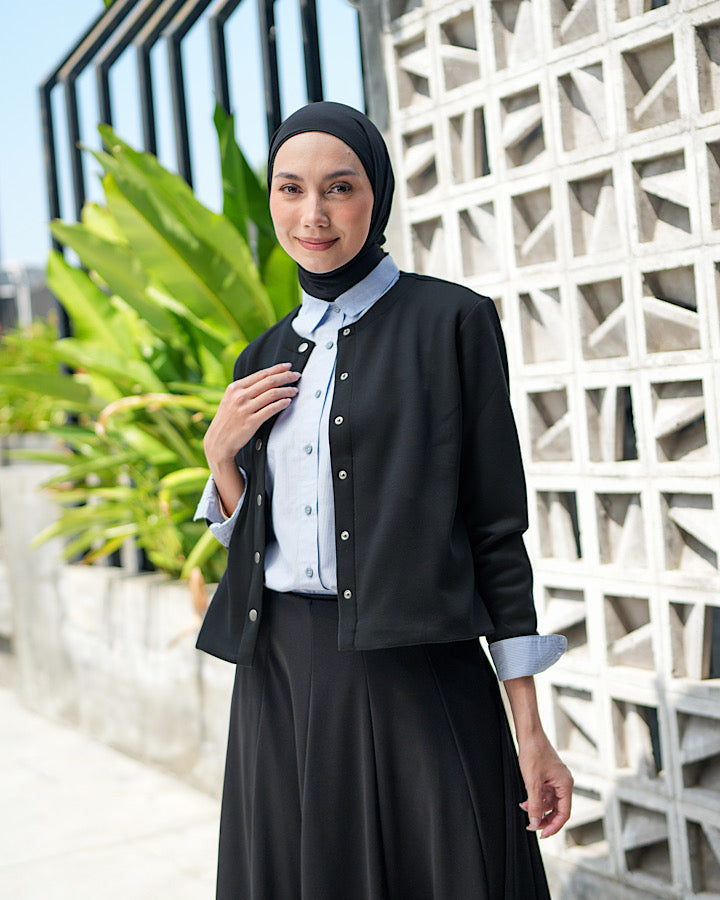 Heaven Lights Abby Cardigan Plain Muslim Women's Cardigan