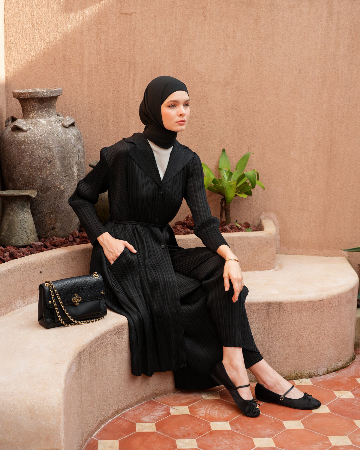 Ayumi Pleated Pants