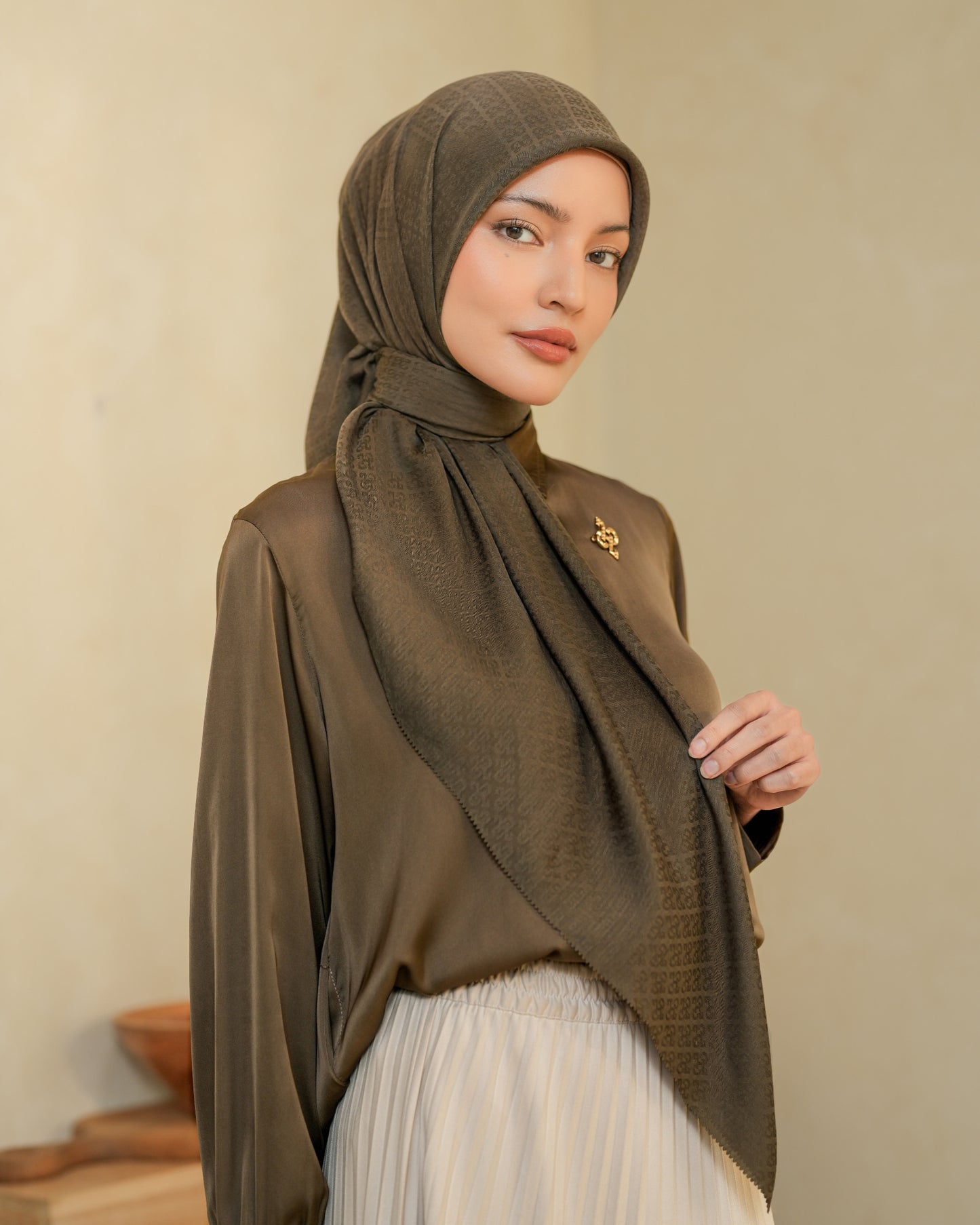 Faiba Emboss Scarf (Package All Color)