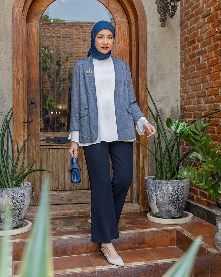 Heaven Lights - Lora Flare Pants - Muslim Women's Cutbray Long Pants