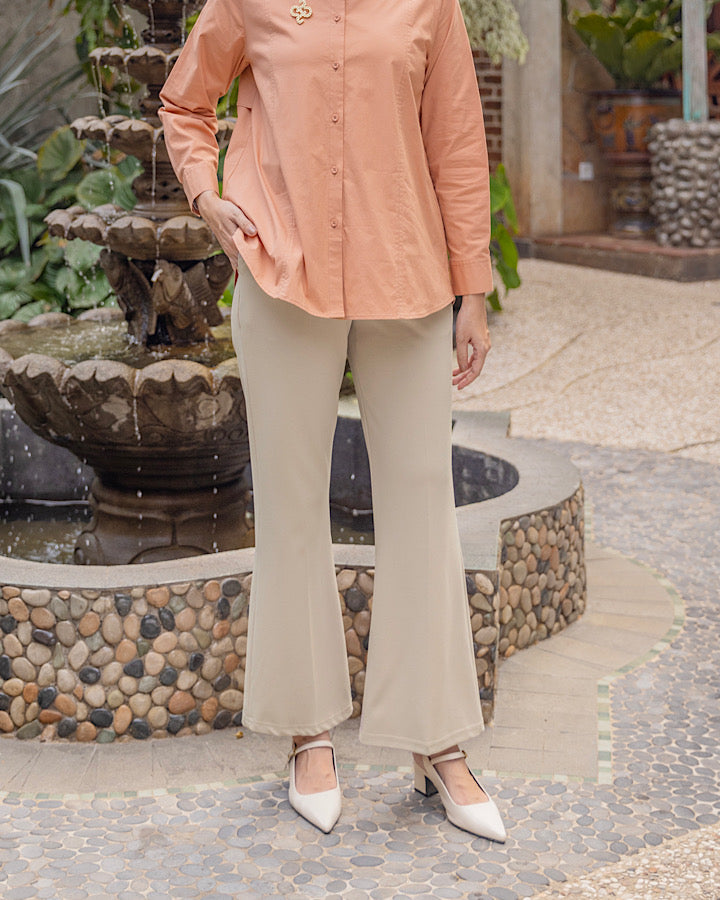 Heaven Lights - Lora Flare Pants - Muslim Women's Cutbray Long Pants
