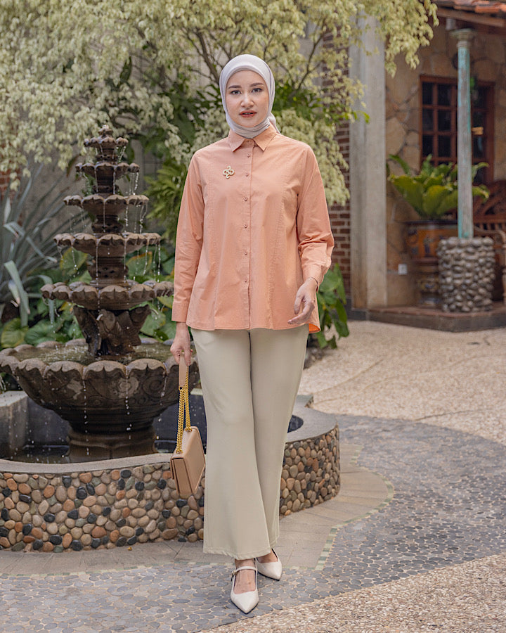 Heaven Lights - Lora Flare Pants - Muslim Women's Cutbray Long Pants