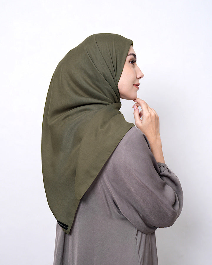 Heaven Lights - Voal Black Label - Plain Square Hijab