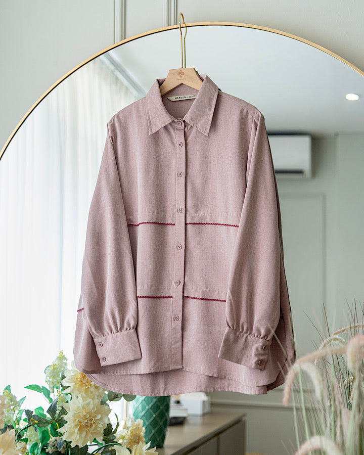 Heaven Lights - Nabella Blouse - Plain Tops for Muslim Women