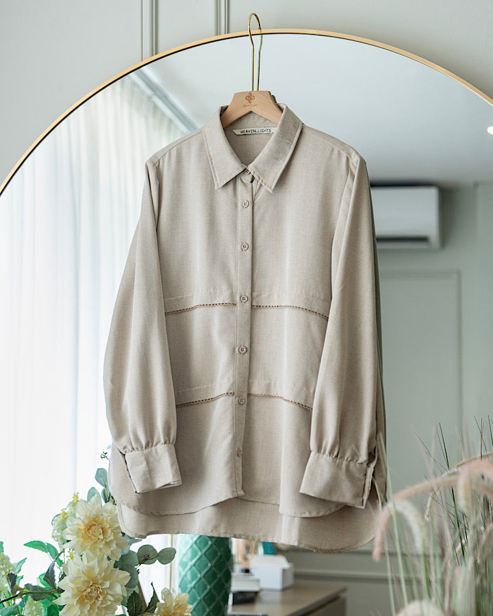 Heaven Lights - Nabella Blouse - Plain Tops for Muslim Women