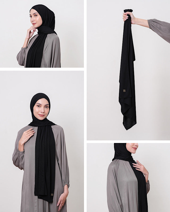 Heaven Lights - New Hajra Pashmina - Plain Pashmina