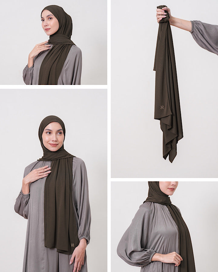 Heaven Lights - New Hajra Pashmina - Plain Pashmina