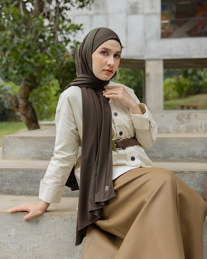 Heaven Lights - New Hajra Pashmina - Plain Pashmina