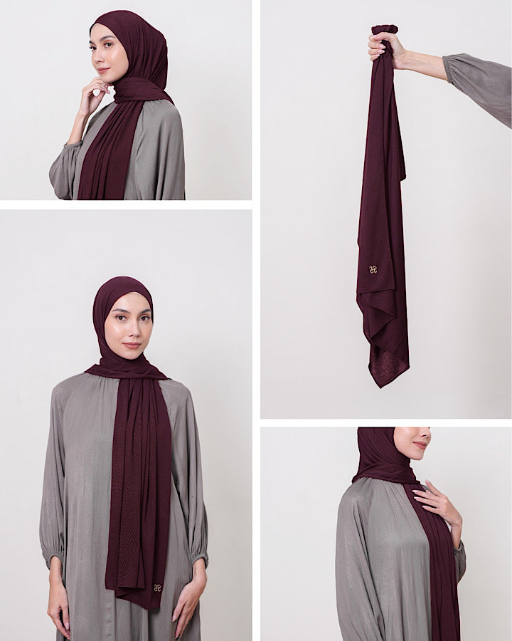 Heaven Lights - New Hajra Pashmina - Plain Pashmina