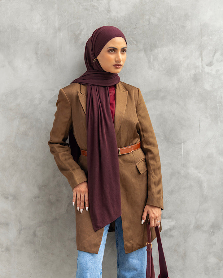 Heaven Lights - New Hajra Pashmina - Plain Pashmina