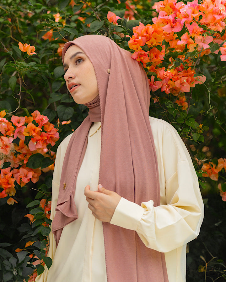 Heaven Lights - New Hajra Pashmina - Plain Pashmina
