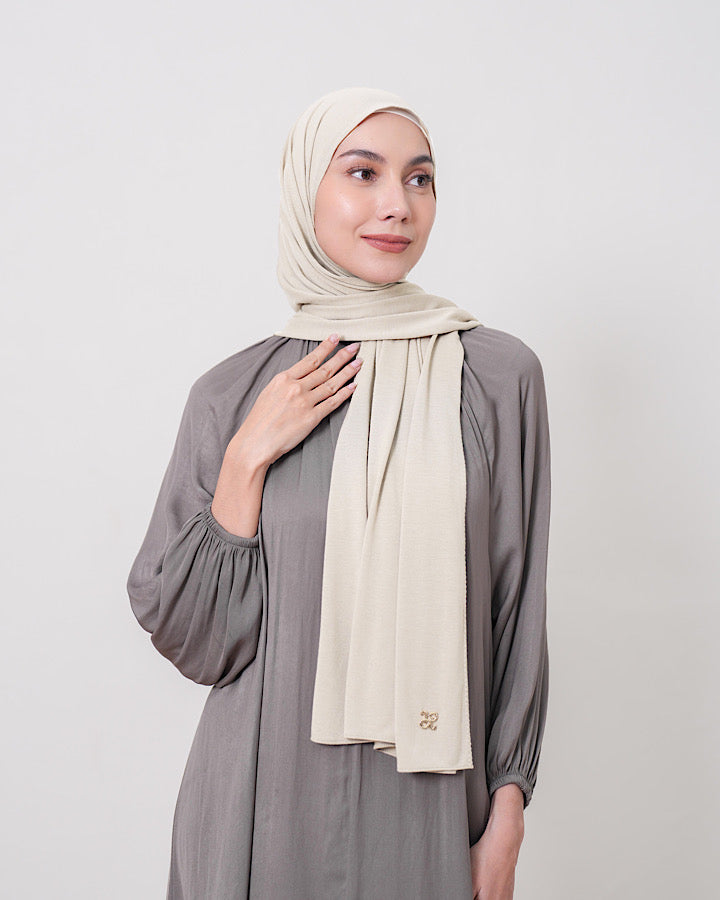 Heaven Lights - New Hajra Pashmina - Plain Pashmina