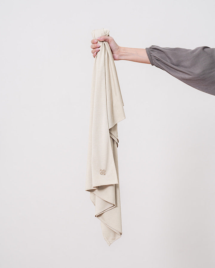 Heaven Lights - New Hajra Pashmina - Plain Pashmina