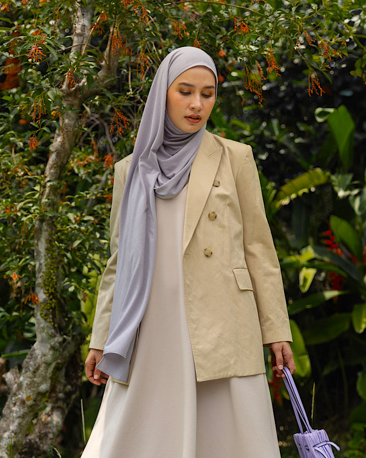 Heaven Lights - New Hajra Pashmina - Plain Pashmina