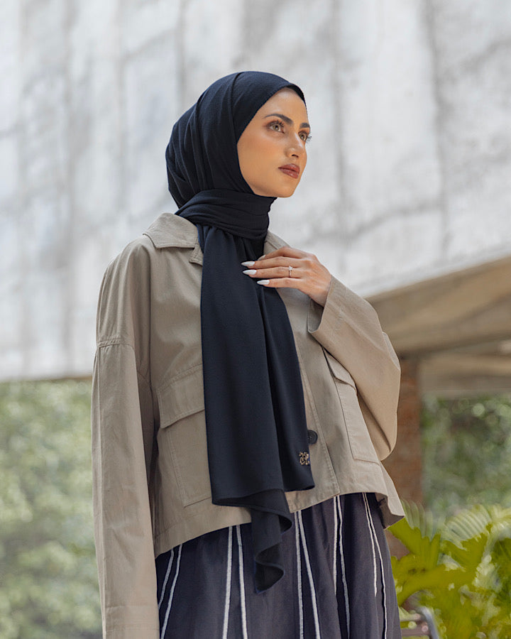 Heaven Lights - New Hajra Pashmina - Plain Pashmina