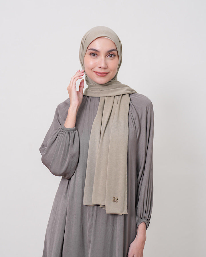Heaven Lights - New Hajra Pashmina - Plain Pashmina