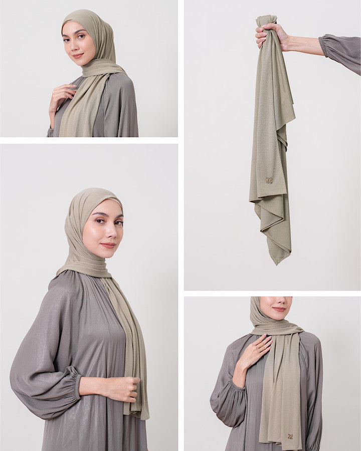 Heaven Lights - New Hajra Pashmina - Plain Pashmina