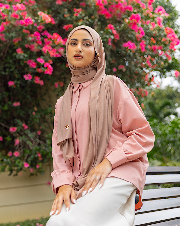 Heaven Lights - New Hajra Pashmina - Plain Pashmina