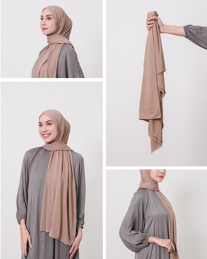 Heaven Lights - New Hajra Pashmina - Plain Pashmina