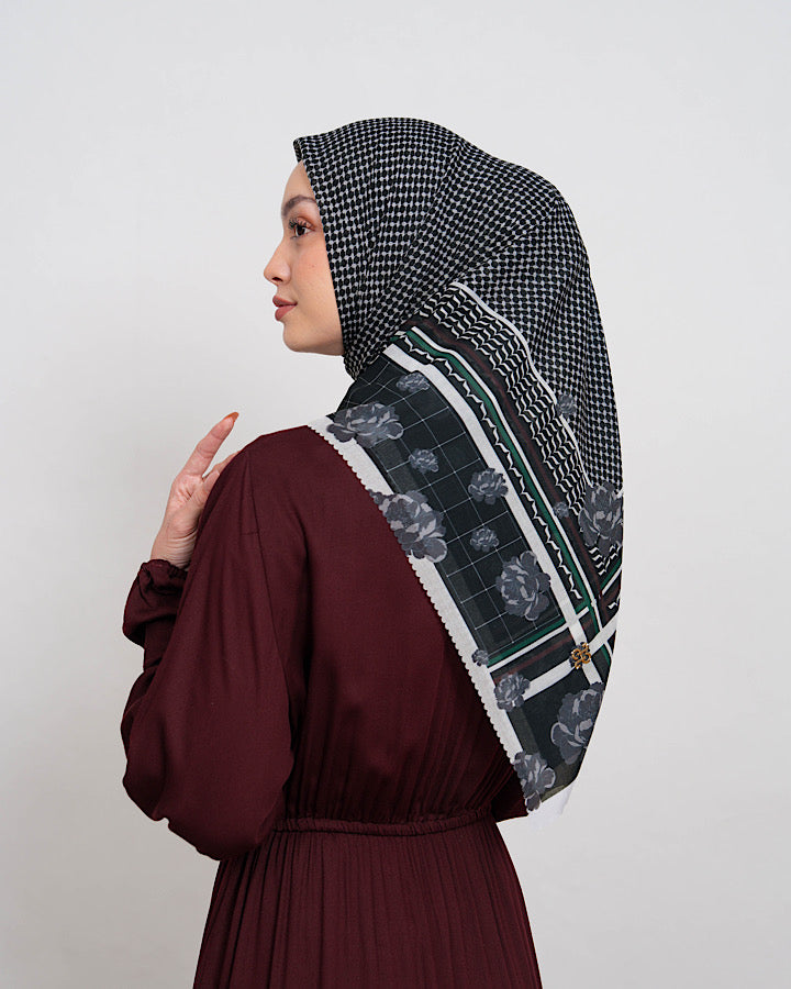 Heaven Lights - Rafat Scarf - Women's Square Pattern Hijab