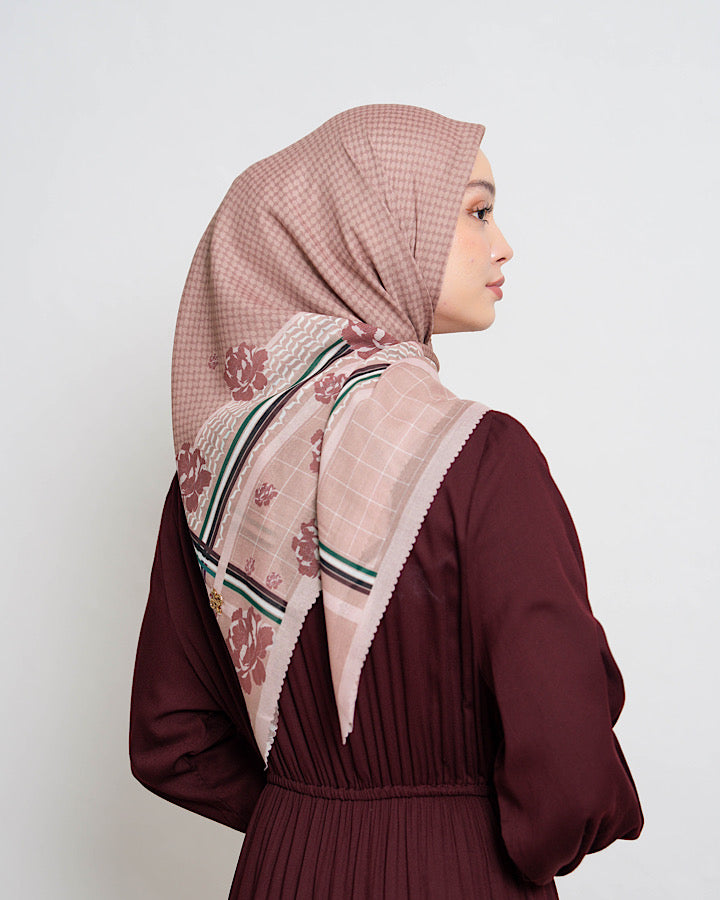 Heaven Lights - Rafat Scarf - Women's Square Pattern Hijab